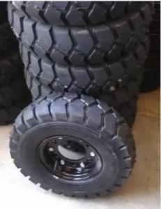 China Trailer Tractor Solid Forklift Tires Wear Resisting Environmentally Friendly for sale