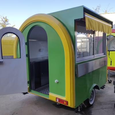 China Portable Food Catering Trailer Fully Equipped  Mobile Kitchen Easy Maintaining for sale