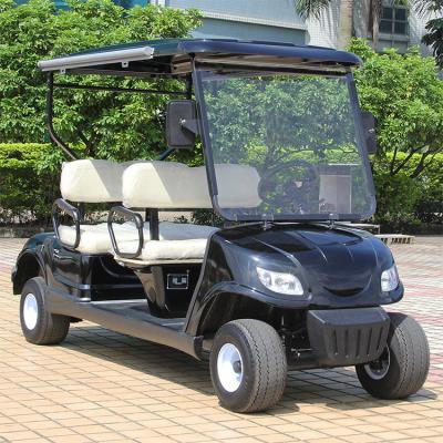 China Fast Ship Portable Lightweight Quick Open Foldable Golf Push Cart 4 Seats Mini Golf Carts Trolley for Outdoor for sale