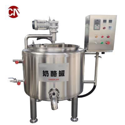China Goat Cheese Make Machine and Yogurt Production Process Line with Cheese Vat CE Certified for sale