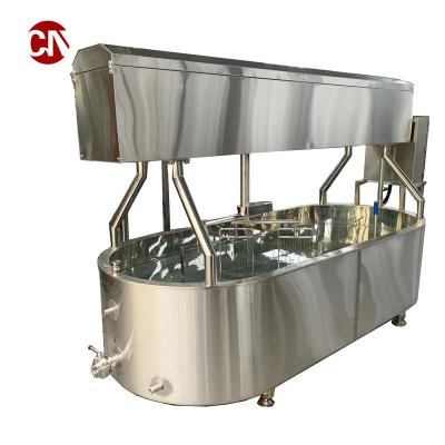 China Electric Powered 100 Liter Stainless Steel Cheese Mixing Tank for Cheese Processing for sale