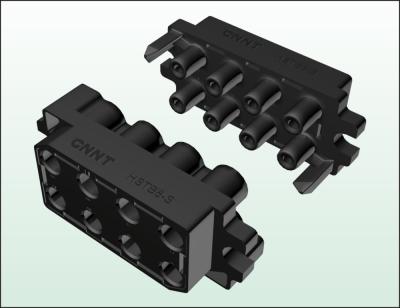 China 75A Electrical Screw Terminal Block PBT / UL94-V0 AC 600V  Operate With Jack And Screw for sale