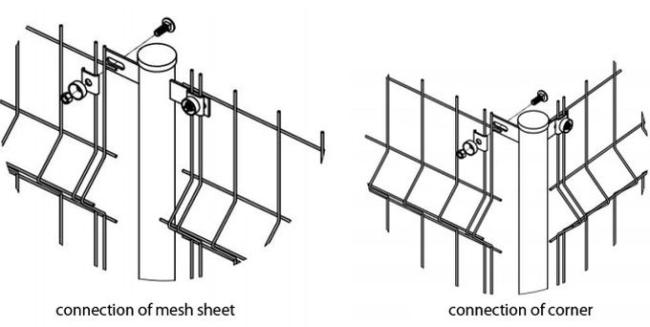 Garden 2.5MM 3d Iron Galvanized Pvc Coated Welded Wire Fencing Fence