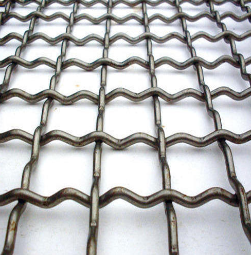 High Carbon Steel Screen Crimped Filter Wire Mesh