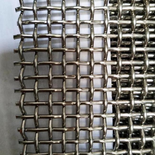 High Carbon Steel Screen Crimped Filter Wire Mesh