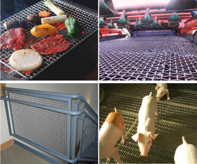High Carbon Steel Screen Crimped Filter Wire Mesh