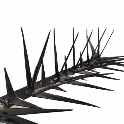 China Practical Strong Defensive Performance 1m Length Large Sized Anti Climb Wall Iron Fence Spike For Security for sale