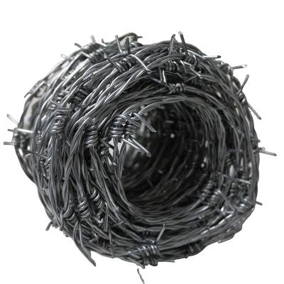 China 2.5mm diameter Hot dip galvanized Barb Wire Price Per Roll for sale