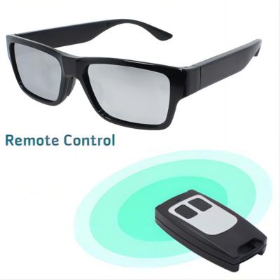 China FUll HD 1080P Spy Video Sunglasses With  80 Degree Curvature Lens Evidence Collection for sale