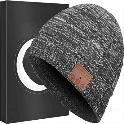 China Bluetooth Beanie Hat Knit Music Hat inalámbrico para completar un ciclo, el patinaje artístico, caminando en venta