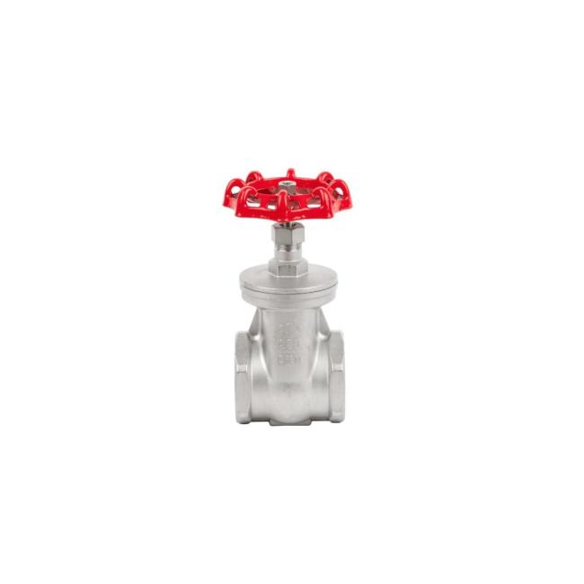 Xtv Thread SS304/316 Bsp BSPT 200wog Industrial Gate Valve