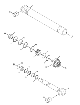 C-A-Terpillar 3338750 Parts scheme KIT-SEAL