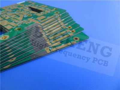 China IsoClad 917 High Frequency PCB 20mil Substrate With Immersion Gold Green Solder Mask for sale
