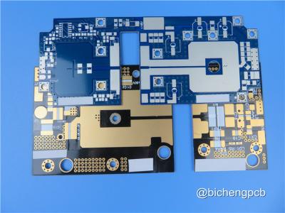 China 32mil TRF-45 0.9mm Rigid PCB With HASL Lead Free For Satellite Radio for sale