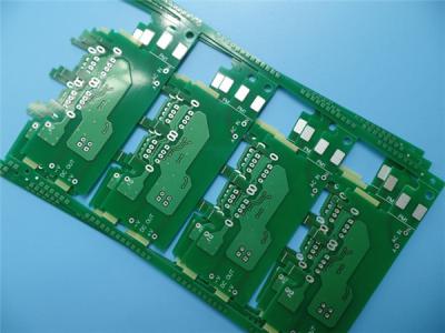 Chine verre époxyde ITEQ FR4 de 1.0mm carte PCB argentée d'immersion de carte de 2 couches à vendre