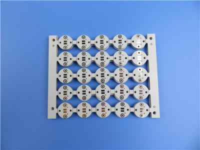 China no via Copper 35um Aluminium PPCB Board For LED 3.0W/MK 200um dielectric for sale