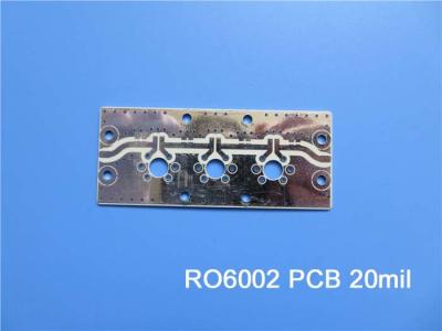 China 20mil Rogers 6002 PCB 79x21mm HASL Lead Free PCB UL 94-V0 Double Sided Circuit Board for sale