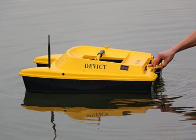 China DEVC-303 Bait boat gps / catamaran bait boat Yellow Upper Hull Color for sale