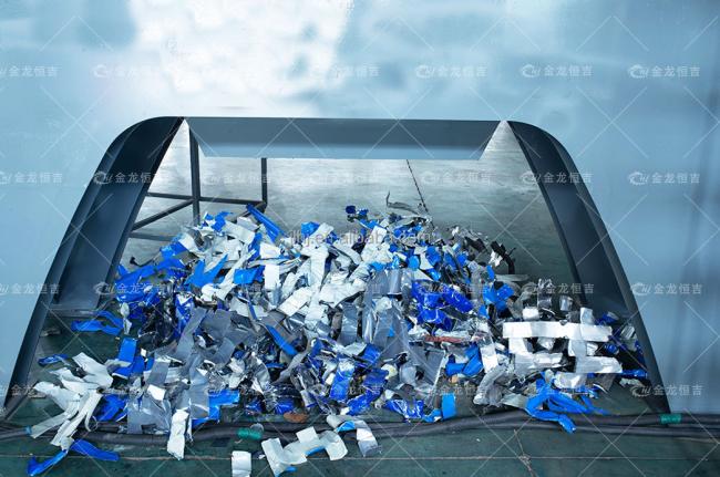 Shredder machine control panel