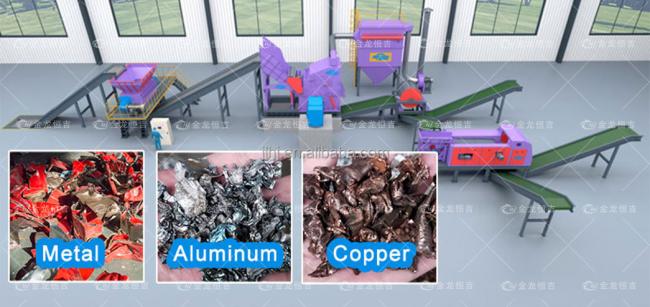 Recycling plant operation