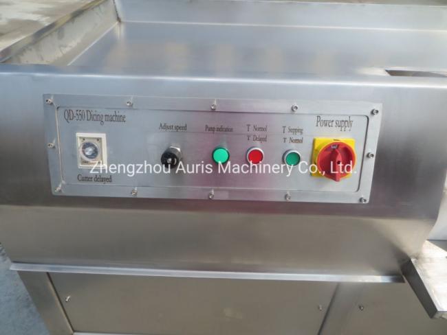 300-500kg/H Pork Beef Mutton Meat Vegetables Cutter Cutting Fresh Meat Frozen Meat Slicer Slicing Machine