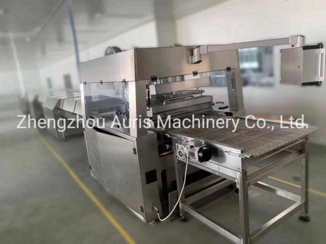 CE Certificated Chocolate Candy Bar Enrobing Coating Machine Customized Width Enrobing with Cooling Tunnel