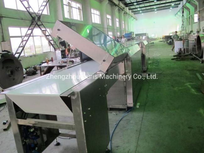 Full Automatic Chocolate Candy Enrober Line Chocolate Enrobing Machine with Cooling Tunnel