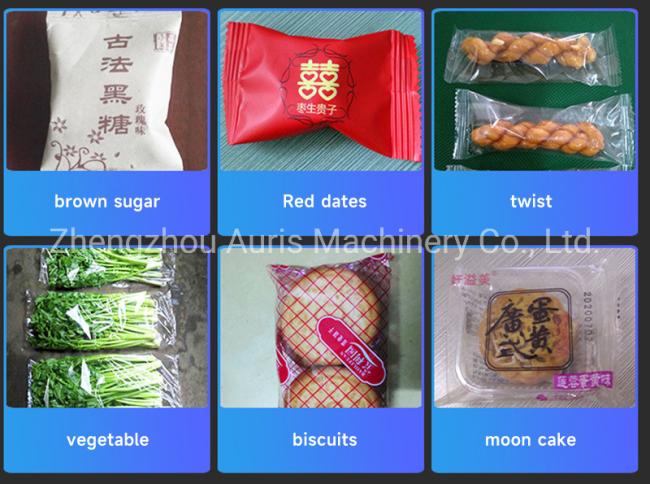 High Quality Rotary Pillow Type Wrapping Packing Chocolate Wrapper Machine