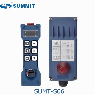 中国 SUMT-S06 SUMMIT リモート制御 電動ハイスタークレーン 無線リモート制御スイッチ 販売のため