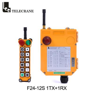 China Telecrane F24-12S Radio Remote Controller Transmitter Radio Remote Control For Cranes for sale