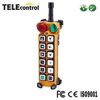 China UTING EOT Crane Remote Control F24-12D Eot Crane Wireless Remote With Red Mushroom Stop for sale