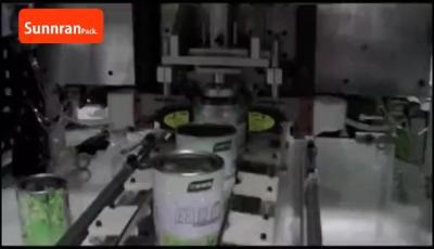 Chine Le petit rond Tin Can Making Machine 35CPM automatique pour la peinture 1L peut à vendre