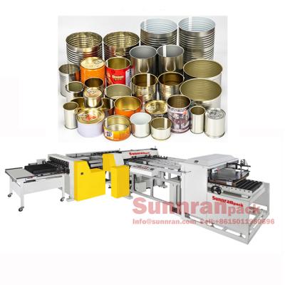 China Duplex Slitter Automatic Beer Canning Machine 0.4mm Sheet Thickness for sale