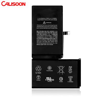 China 100% compatível Bateria de substituição O Ciclo Bateria de substituição de telefone celular Para Iphone X à venda