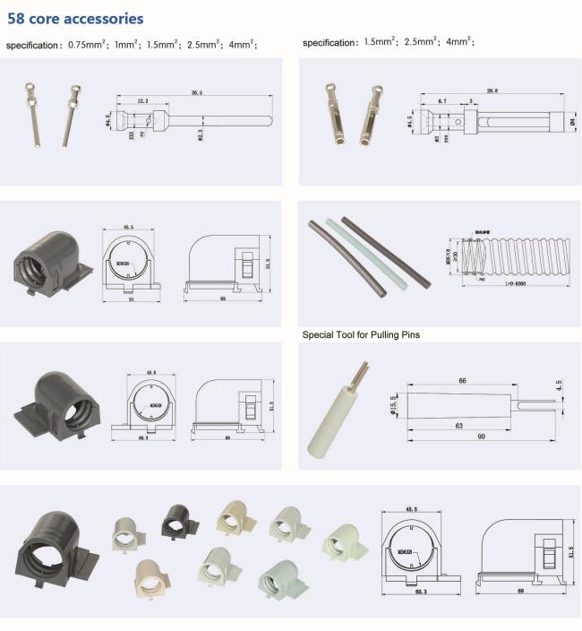 GDZ-58 Secondary Connector Socket in application