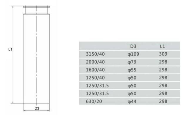 VCB Copper Aluminum Fixed Contact Arms for vacuum circuit breakers