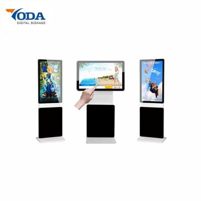China Aluminum Frame Floor Stand Digital Signage Monitor Window 55 Inch Touch Screen  Monitor for sale
