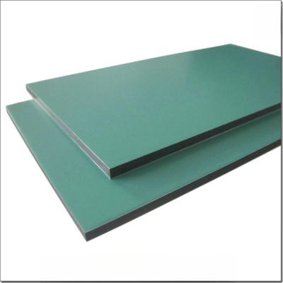 China PE Coated Yellow PVDF Aluminum Composite Panel Vinylidene Fluoride Composite Panel for sale