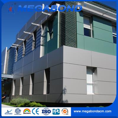 China PVDF Coated Vinylidene Fluoride Aluminium Panel with E2 Formaldehyde Emission and Mineral Core for sale