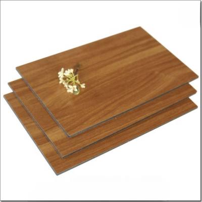 China 1000mm-2000mm Width Wooden Aluminum Composite Panel with Class B1 Fireproof for sale