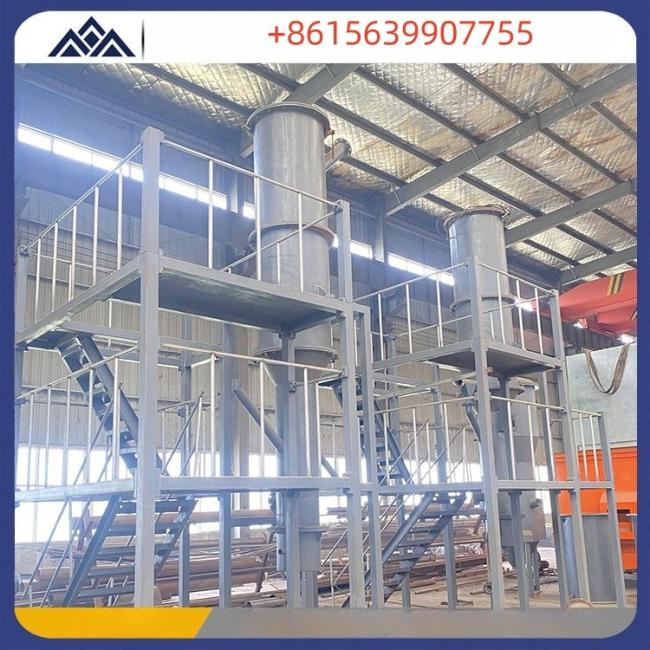 Fluidized bed roasting furnace for nonferrous metals processing