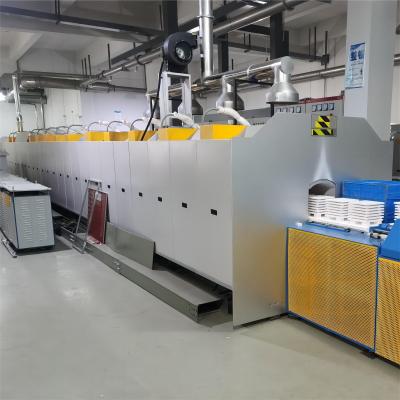 China Cathode Anode Electrode Materials Sintering Furnace Atmosphere Pusher Furnace Fully Automatic Lithium Battery for sale
