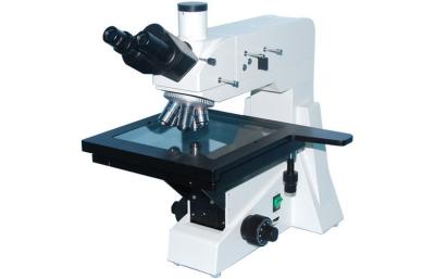 China Trinocular inverteu o microscópio, microscópio metalúrgico de polarização refletido à venda