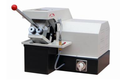 China Manual Metallographic Specimen Cutting Machine Max Cut Diameter 50mm with Water Cooling for sale