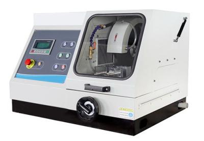 China Q-80Z Automatic / Manual Metallographic Cutting Machine with Water Cooling Speed 10mm/min for sale