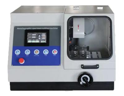 China Recycle Water Cooling Automatic Metallographic Cutting Machine Motor Speed 2100rpm for sale