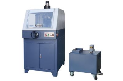 China Abrasivo manual metalográfico do cilindro redondo irregular que corta o equipamento com sistema de refrigeração à venda