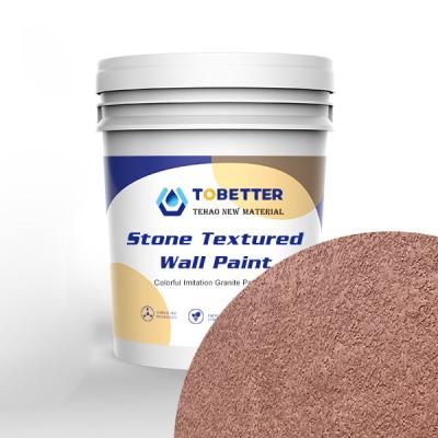 China Building Coating Appliance Textured Wall Paint Exterior Wall Tiles Effect Paint for sale