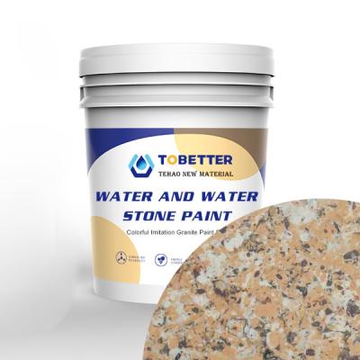 China Material de impermeabilização Pedra e granito revestimento de parede exterior resistente ao tempo líquido igual ao Dulux à venda