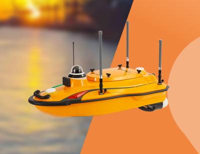 China Hydrographic Survey Boat Bathymetric Survey Unmanned Survey Boat Usv Hull With Single Beam Sonar  CHC APACHE 3 Pro for sale
